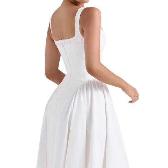 House of CB Dorothy Dress - White,  Size S - Picture 6 of 15